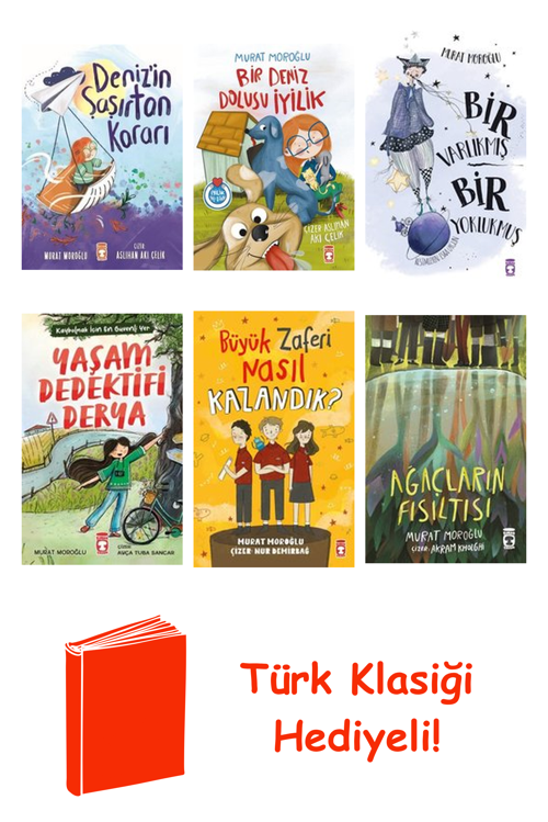 Murat Moroğlu 6 Kitap Seti + Türk Klasiği Hediye