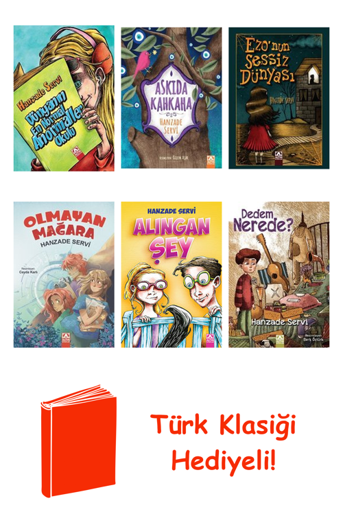 Hanzade Servi 6 Kitap Seti + Türk Klasiği Hediye