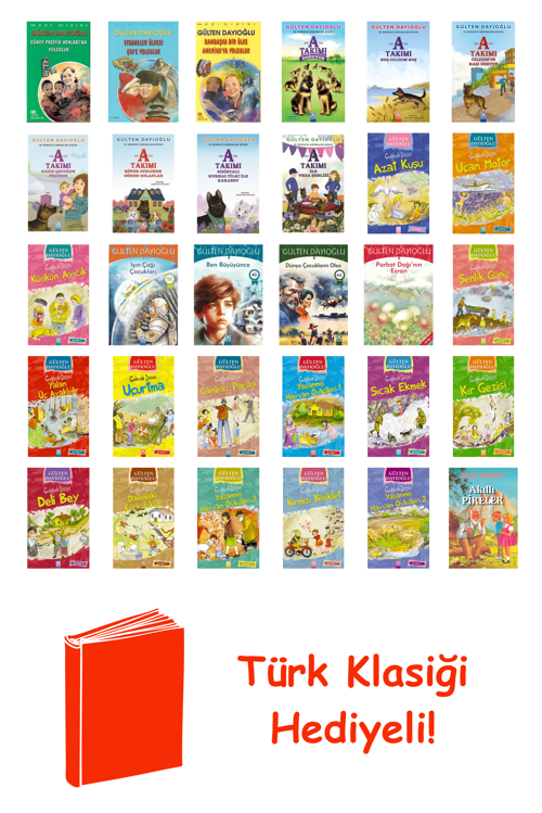 Gülten Dayıoğlu 30 Kitap Seti + Türk Klasiği Hediye