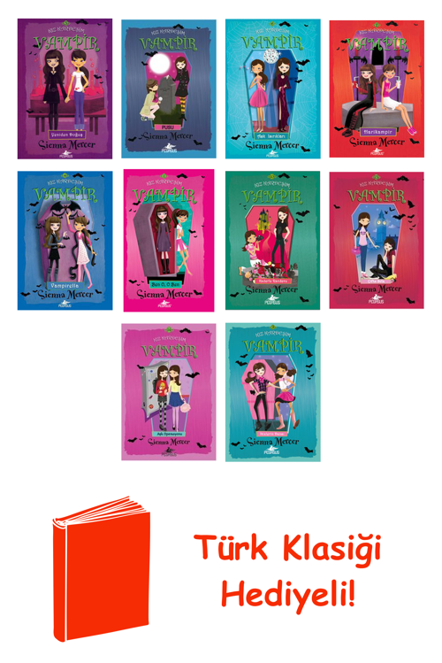 Sienna Mercer 10 Kitap Seti + Türk Klasiği Hediye