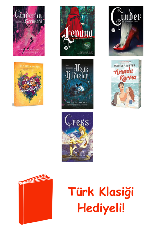Marissa Meyer 7 Kitap Seti + Türk Klasiği Hediye
