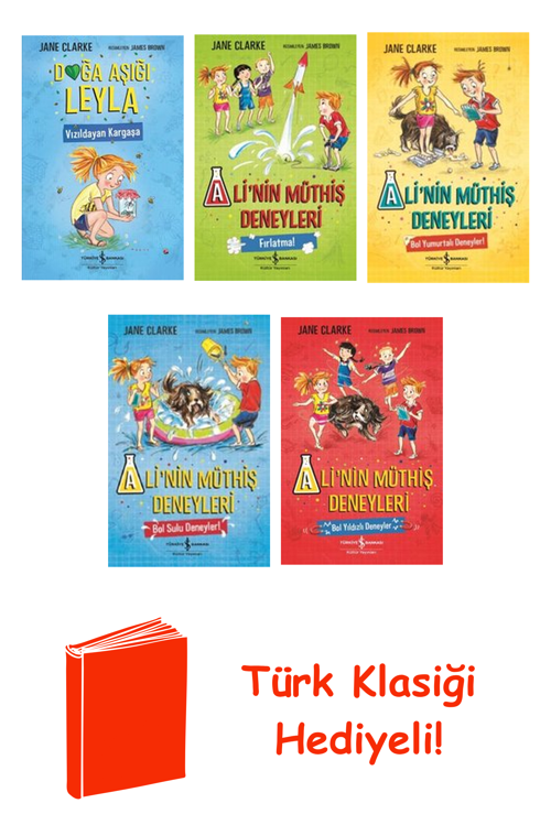 Jane Clarke 5 Kitap Seti + Türk Klasiği Hediye