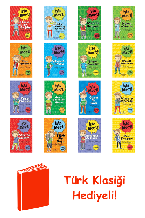 Sally Rippin 16 Kitap Seti + Türk Klasiği Hediye