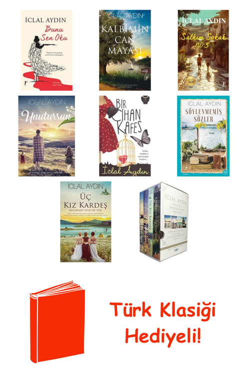 İclal Aydın 8 Kitap Seti + Türk Klasiği Hediye