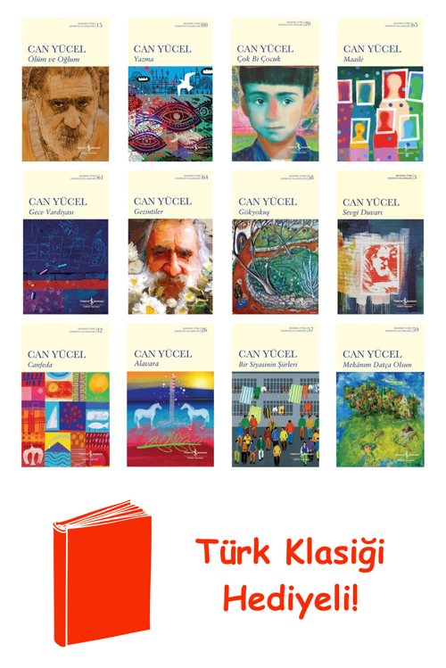 Can Yücel 12 Kitap Seti + Türk Klasiği Hediye