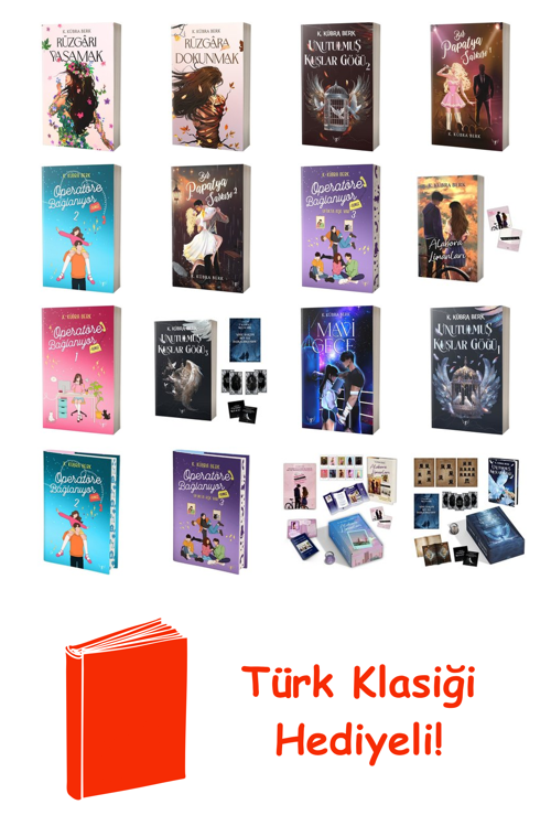 K. Kübra Berk 16 Kitap Seti + Türk Klasiği Hediye