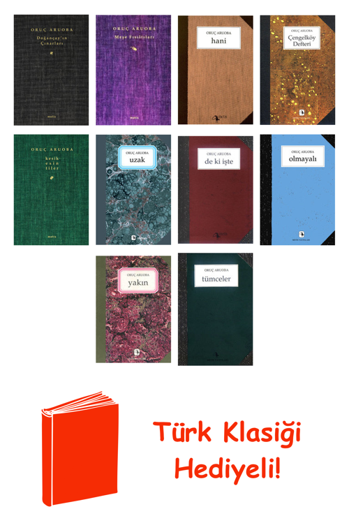Oruç Aruoba 10 Kitap Seti + Türk Klasiği Hediye