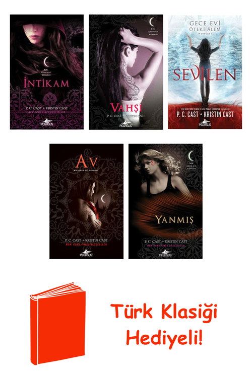 Kristin Cast 5 Kitap Seti + Türk Klasiği Hediye
