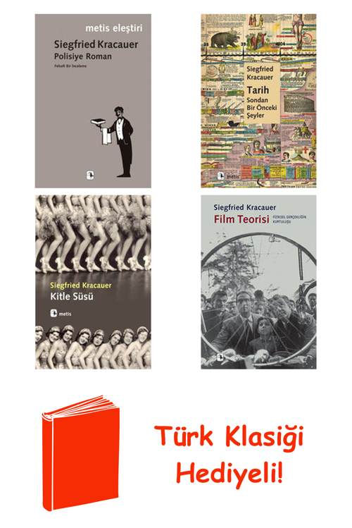 Siegfried Kracauer 4 Kitap Seti + Türk Klasiği Hediye