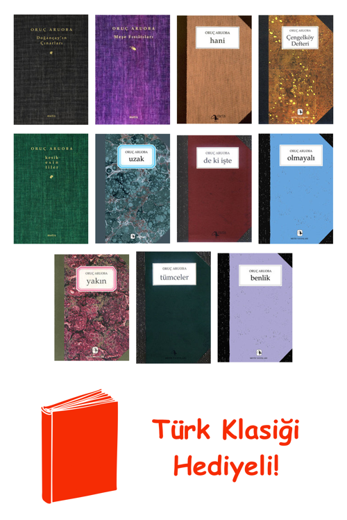 Oruç Aruoba 11 Kitap Seti + Türk Klasiği Hediye