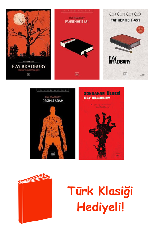 Ray Bradbury 5 Kitap Seti + Türk Klasiği Hediye
