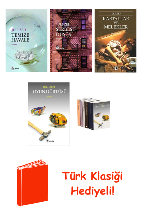 Juli Zeh 5 Kitap Seti + Türk Klasiği Hediye
