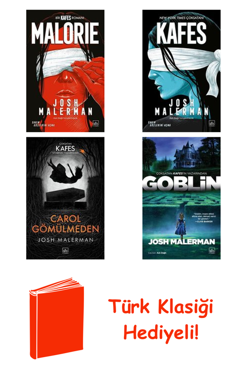 Josh Malerman 4 Kitap Seti + Türk Klasiği Hediye