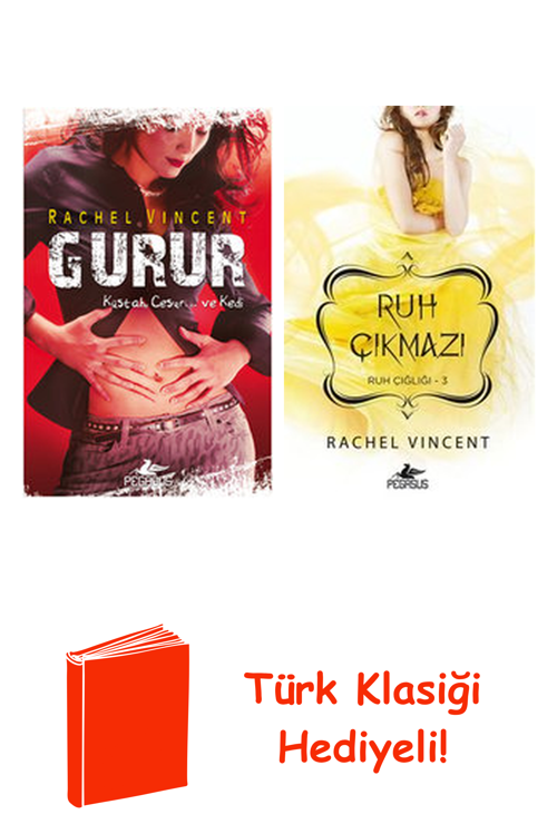 Rachel Vincent 2 Kitap Seti + Türk Klasiği Hediye