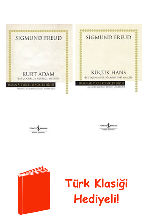Sigmund Freud 2 Kitap Seti + Türk Klasiği Hediye