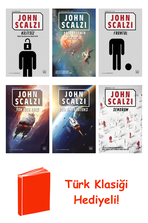 John Scalzi 6 Kitap Seti + Türk Klasiği Hediye