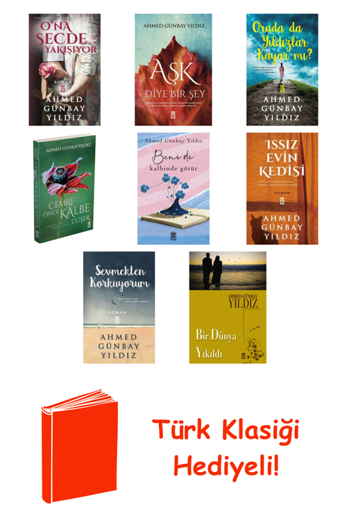 Ahmed Günbay Yıldız 8 Kitap Seti + Türk Klasiği Hediye