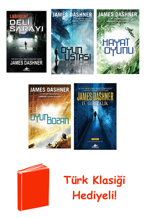 James Dashner 5 Kitap Seti + Türk Klasiği Hediye