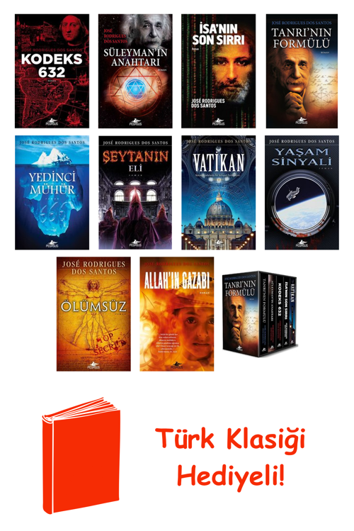 Jose Rodrigues Dos Santos 11 Kitap Seti + Türk Klasiği Hediye