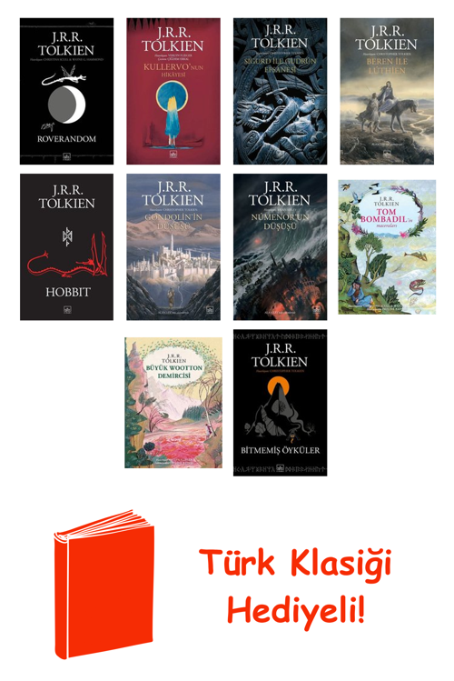 J. R. R. Tolkien 10 Kitap Seti + Türk Klasiği Hediye