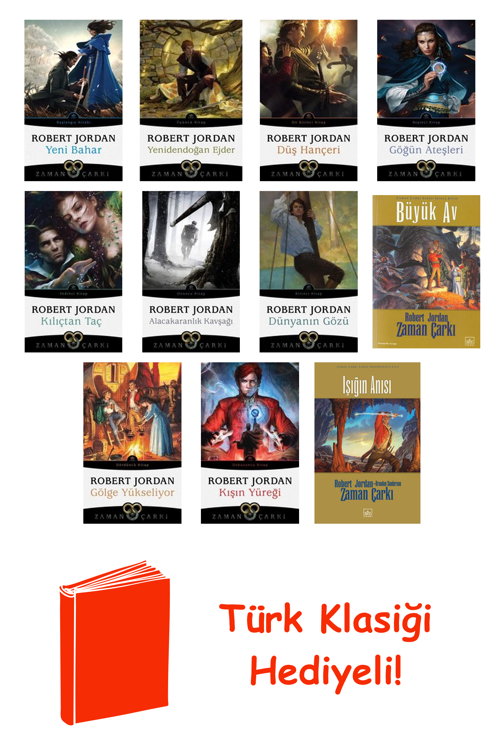Robert Jordan 11 Kitap Seti + Türk Klasiği Hediye