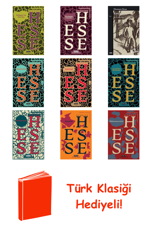 Hermann Hesse 9 Kitap Seti + Türk Klasiği Hediye
