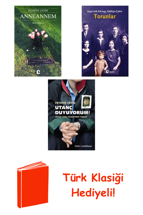 Fethiye Çetin 3 Kitap Seti + Türk Klasiği Hediye
