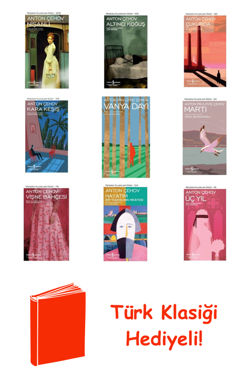 Anton Pavloviç Çehov 9 Kitap Seti + Türk Klasiği Hediye
