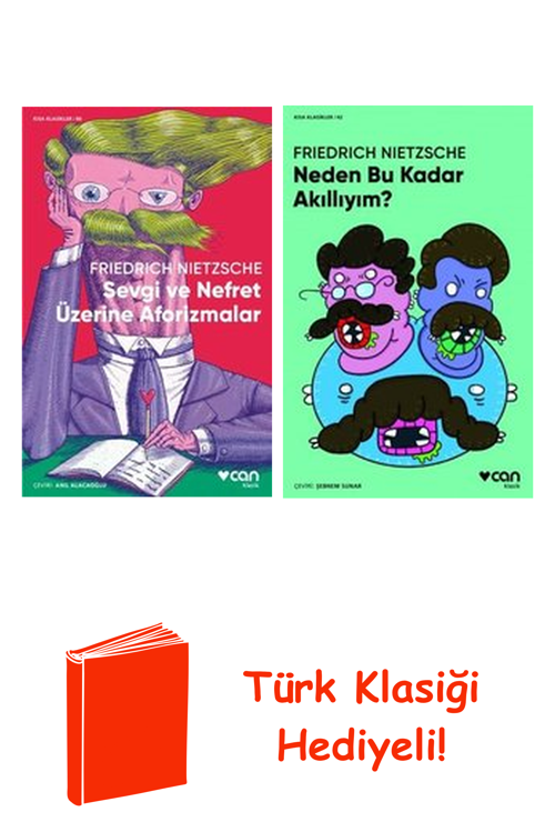 Friedrich Nietzsche 2 Kitap Seti + Türk Klasiği Hediye