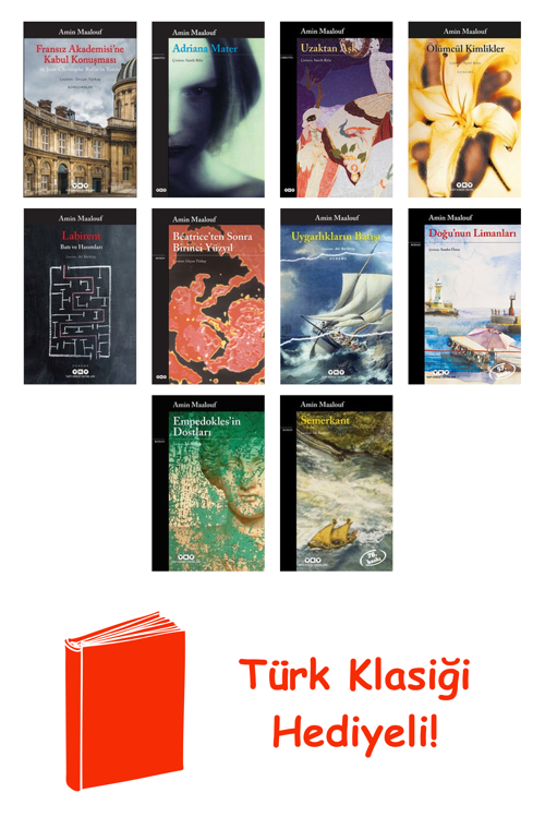 Amin Maalouf 10 Kitap Seti + Türk Klasiği Hediye