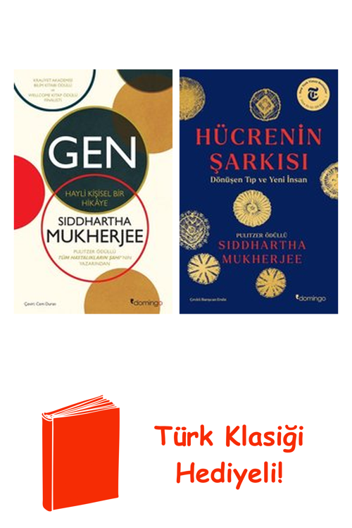 Siddhartha Mukherjee 2 Kitap Seti + Türk Klasiği Hediye