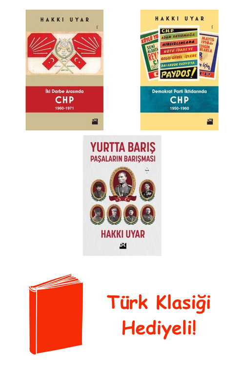 Hakkı Uyar 3 Kitap Seti + Türk Klasiği Hediye