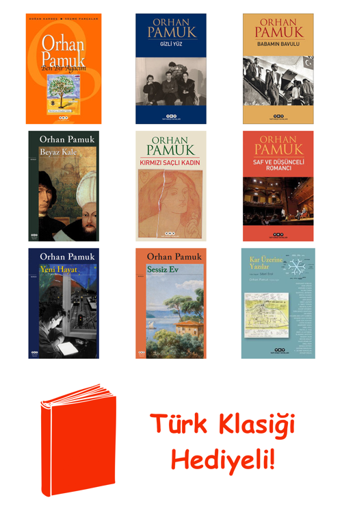 Orhan Pamuk 9 Kitap Seti + Türk Klasiği Hediye