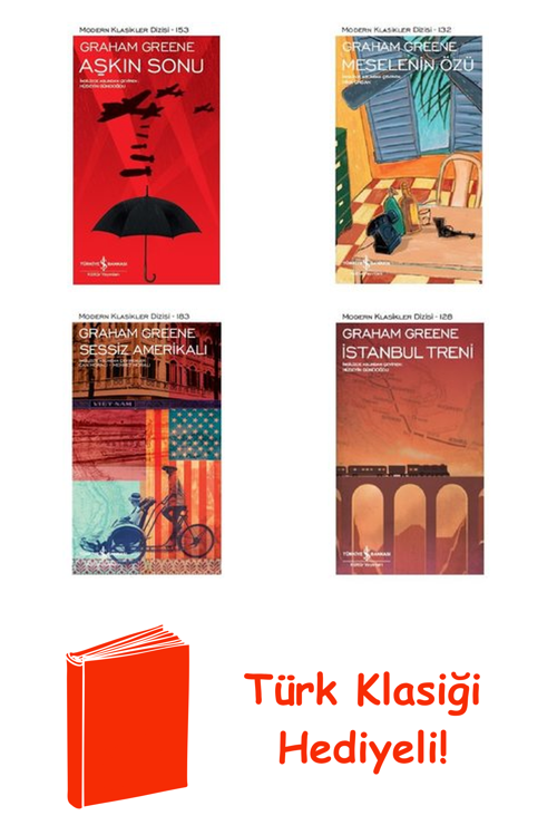 Graham Greene 4 Kitap Seti + Türk Klasiği Hediye