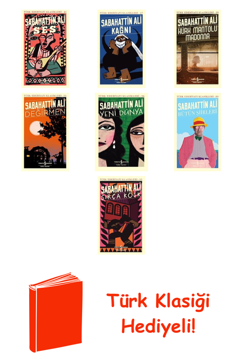 Sabahattin Ali 7 Kitap Seti + Türk Klasiği Hediye