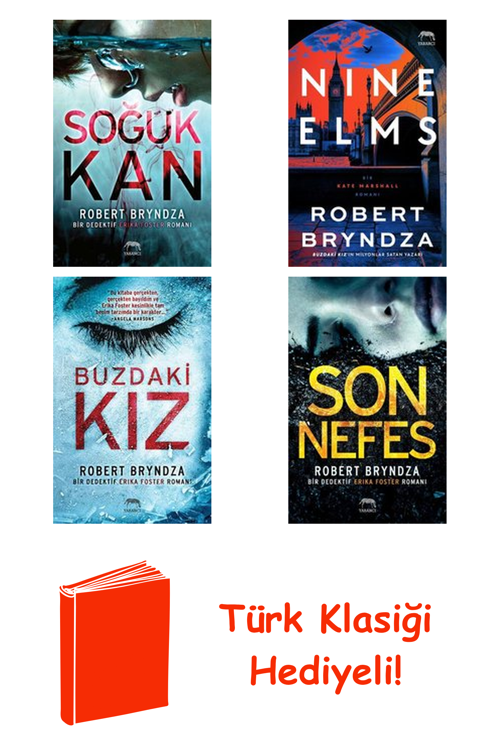 Robert Bryndza 4 Kitap Seti + Türk Klasiği Hediye