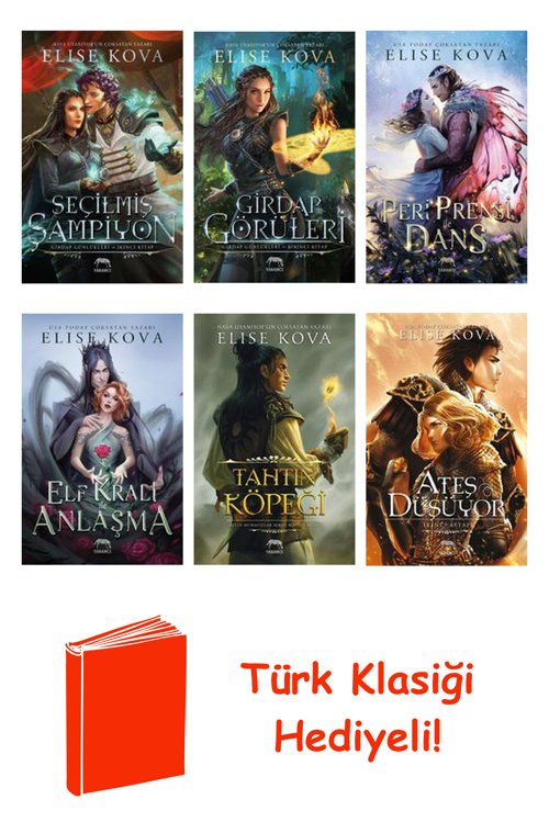 Elise Kova 6 Kitap Seti + Türk Klasiği Hediye
