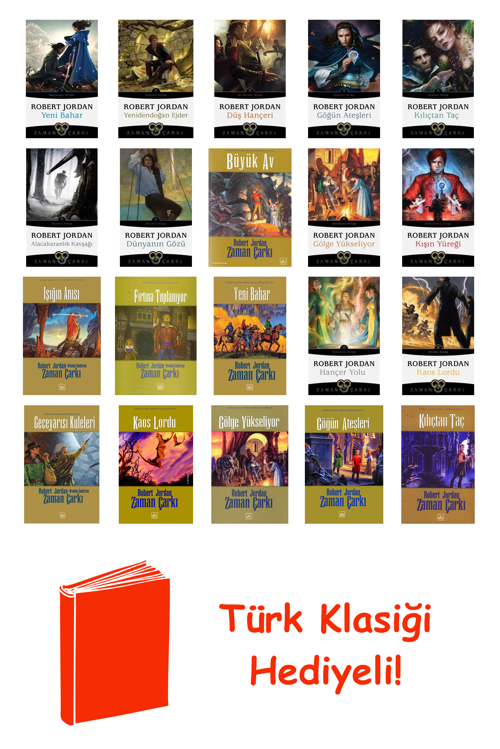 Robert Jordan 20 Kitap Seti + Türk Klasiği Hediye