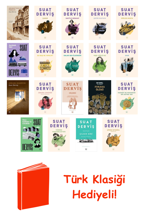 Suat Derviş 19 Kitap Seti + Türk Klasiği Hediye
