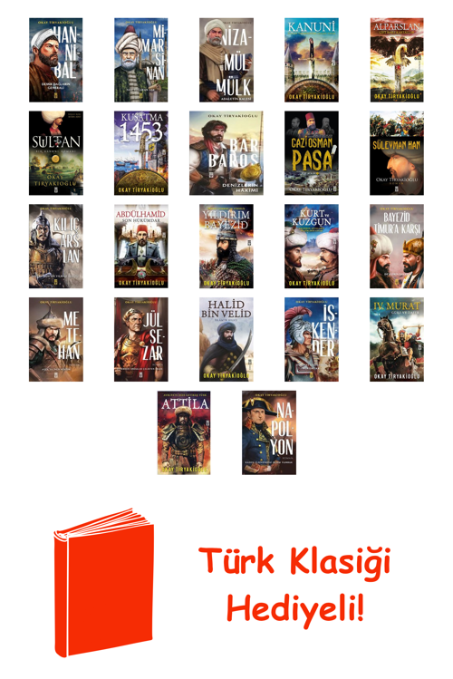 Okay Tiryakioğlu 22 Kitap Seti + Türk Klasiği Hediye