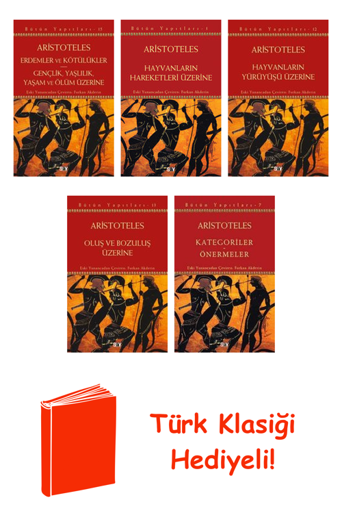 Aristoteles 5 Kitap Seti + Türk Klasiği Hediye