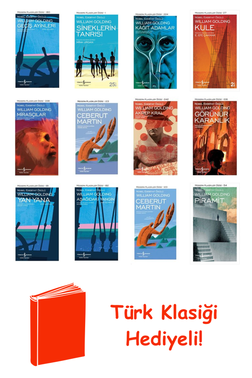 William Golding 12 Kitap Seti + Türk Klasiği Hediye