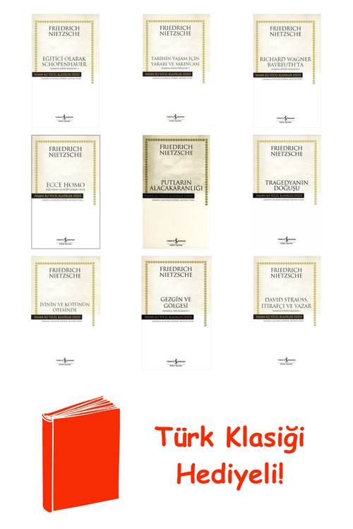 Friedrich Nietzsche 9 Kitap Seti + Türk Klasiği Hediye