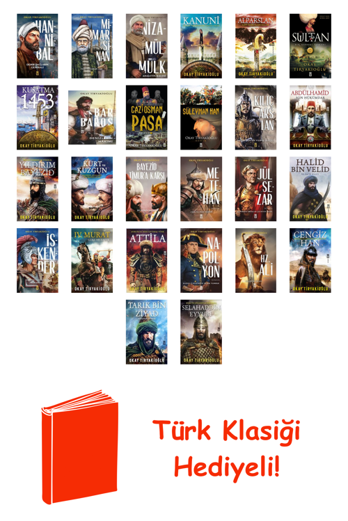 Okay Tiryakioğlu 26 Kitap Seti + Türk Klasiği Hediye