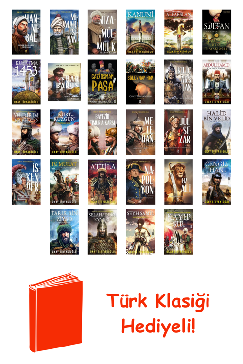 Okay Tiryakioğlu 28 Kitap Seti + Türk Klasiği Hediye