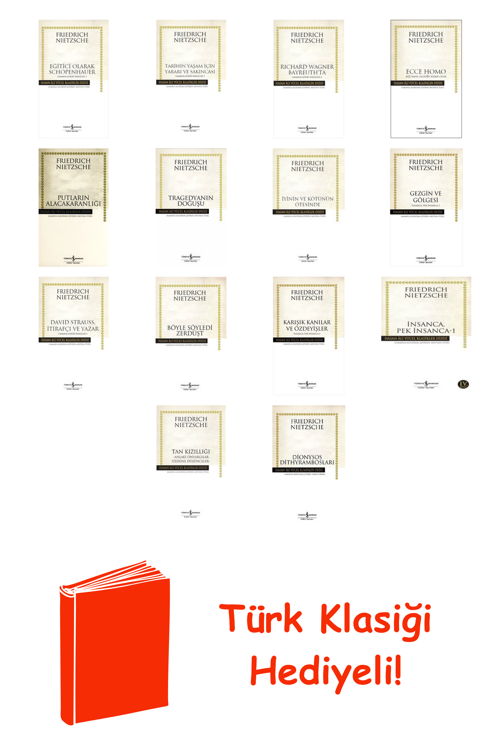 Friedrich Nietzsche 14 Kitap Seti + Türk Klasiği Hediye