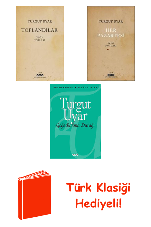 Turgut Uyar 3 Kitap Seti + Türk Klasiği Hediye