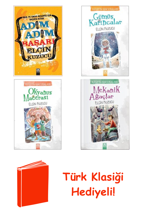 Elçin Kuzucu 4 Kitap Seti + Türk Klasiği Hediye