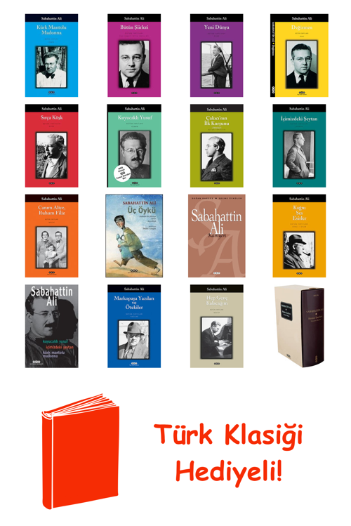 Sabahattin Ali 16 Kitap Seti + Türk Klasiği Hediye
