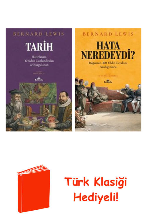 Bernard Lewis 2 Kitap Seti + Türk Klasiği Hediye